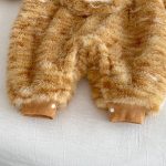 [66-90cm]韓国風 キャット柄 もこもこ カバーオール - Image 9