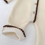 [66-90cm] スカラップ 裏起毛 カバーオール - Image 6