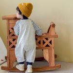 [66-90cm]刺繍 カートゥーン カバーオール - Image 5