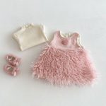 [BABY&KID]ツイード風ワンピースSK102906 - Image 3