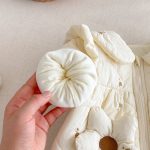 [66-90cm] 刺繍入り 中綿カバーオール - Image 10