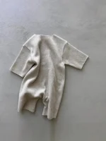 [66-90cm]ポケット ワッフル オールインワン - Image 5