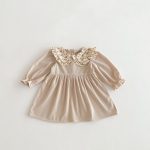 [80-130cm]小花柄 ワンピース - Image 9