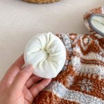 [73-120cm] レトロ 裏起毛 ジャカード ジャケット