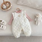 [BABY]キルティングノースリーブカバーオールSK102933