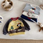 [73-120cm] キャラクター 刺繍 あったか トレーナー - Image 11