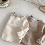 [73-120cm] おうち 刺繍 裏起毛 スウェット - Image 5