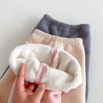 [73-120cm] ぽんぽん ワッペン あったか レギンス - Image 14