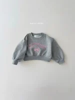 [73-120cm] リボン柄 プルオーバー トレーナー - Image 3