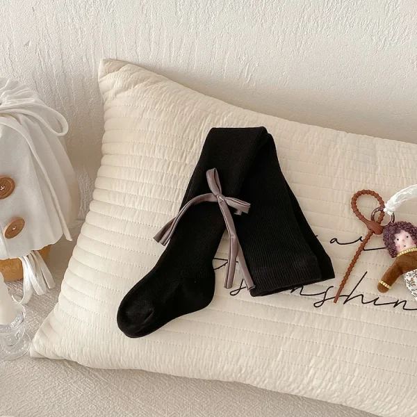 [6〜24ヶ月] リボン付き レギンス