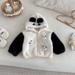 [73-120cm] 両面ボア フード ジャケット - Image 9