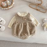 [66-90cm] 立体フラワー ロンパース or セーター - Image 19