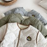 [73-120cm] ワッペン付き あったか ジャケット - Image 2