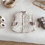 [73-120cm] 刺繍 カートゥーン リバーシブル ベスト - Image 6