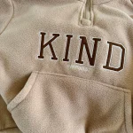 [80-150cm] 英字柄 フリース セットアップ - Image 5