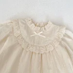 [66-130cm] リボンレース ロンパース OR ワンピース - Image 15