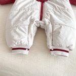 [66-90cm]韓国風 切り替え カバーオール - Image 6