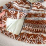 [73-120cm] レトロ 裏起毛 ジャカード ジャケット - Image 8