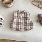 [73-120cm] 刺繍 カートゥーン リバーシブル ベスト - Image 6