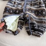 [66-90cm]レトロ フード 裏起毛 カバーオール - Image 11