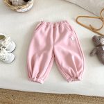 [73-120cm] キャラクター 刺繍 ジョガー パンツ - Image 11