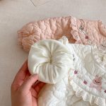 [66-90cm] 刺繍 カートゥーン 中綿カバーオール - Image 9