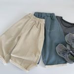 [90-140cm]ゆったり カジュアル ワイドパンツ - Image 4