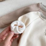 [73-120cm] おうち 刺繍 裏起毛 スウェット - Image 7