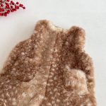 [73-120cm] かわいい トナカイ あったか カバーオール/フード付きアウター - Image 4