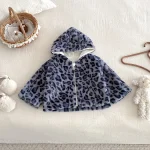 [73-110cm] レオパード柄 アウター - Image 3