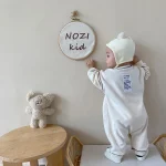 [66-90cm]韓国風 ポケット付き オールインワン - Image 8