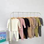 [66-120cm] シンプル フリース インナー セットアップ - Image 2