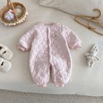 [66-90cm] マカロンカラー 刺繍 カバーオール - Image 14