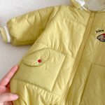 [66-90cm]取り外しフード 裏起毛 カバーオール&バッグセット - Image 18