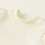 [80-140cm]シャネル風 ジャンパースカート&パフスリーブブラウス - Image 10