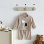 [73-110cm] 象柄 ワッフル セットアップ