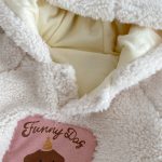 [73-120cm] あったか ワッペンフードトレーナー - Image 8