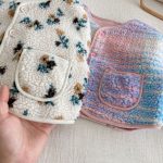 [73-120cm] 花柄 チェック 中綿ジャケット - Image 4