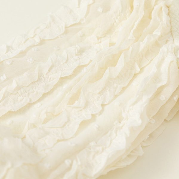 [80-140cm]シャネル風 ジャンパースカート&パフスリーブブラウス