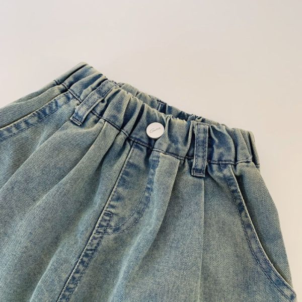 [90-140cm]レトロ サルエルパンツ