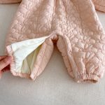 [66-90cm] 刺繍 カートゥーン 中綿 カバーオール - Image 6