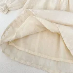 [66-130cm] リボンレース ロンパース OR ワンピース - Image 11