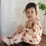 [66-100cm] ミニマリズム月 OR 植物柄 ロンパース - Image 11