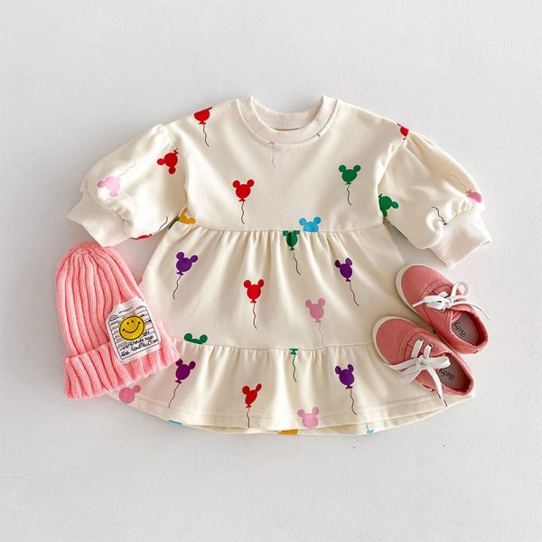 [80-130cm]ワンピースORセットアップ 可愛い カートゥーン