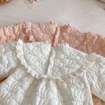 [66-90cm] 刺繍 カートゥーン 中綿カバーオール - Image 14