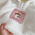 [73-120cm] あったか ワッペンフードトレーナー - Image 9