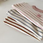 [73-120cm]ボーダー ニット セーター - Image 2