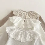 [66-10cm] レース襟 トップス - Image 20