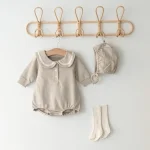 [66-90cm] セーラー風 ロンパース - Image 5