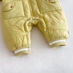 [66-90cm]取り外しフード 裏起毛 カバーオール&バッグセット - Image 7